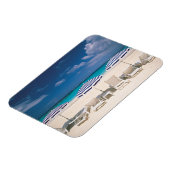 Magnet Flexible Plages tropicales | Plage tropicale Anguilla (Côté Gauche)