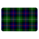 Magnet Flexible plaid bleu vert de tartan du sud (Horizontal)