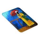 Magnet Flexible Plaid vert sur la grande marche 2008 (Côté Droit)