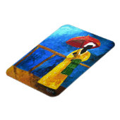 Magnet Flexible Plaid vert sur la grande marche 2008 (Côté Gauche)