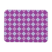 Magnet Flexible Plaid violet (Horizontal)