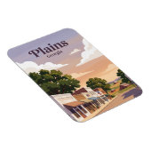 Magnet Flexible Plains, Géorgie (Côté Droit)