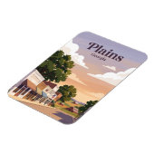 Magnet Flexible Plains, Géorgie (Côté Gauche)