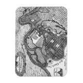 Magnet Flexible Plan de Saint-Pétersbourg (Vertical)