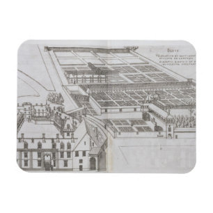 Magnet Flexible Plan des jardins et du Chateau de Gaillo inclus