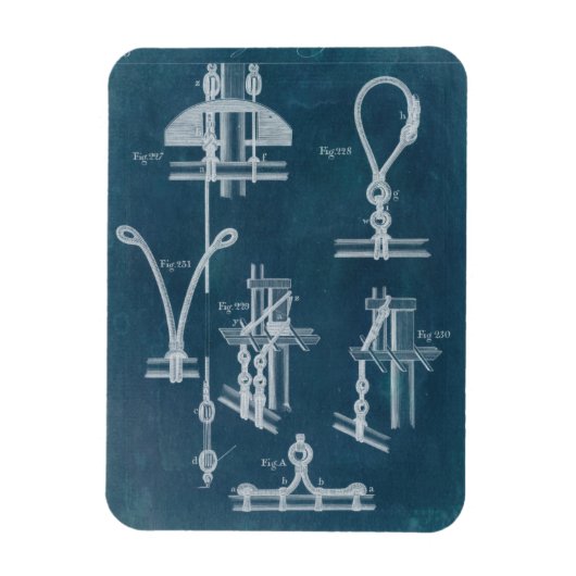 Magnet Flexible Plan détaillé nautique IV (Vertical)