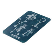 Magnet Flexible Plan détaillé nautique IV (Côté Gauche)