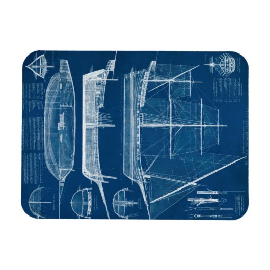 Magnet Flexible Plan d'expédition antique I (Horizontal)