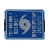 Magnet Flexible Plan d'ouragan Beer (Horizontal)