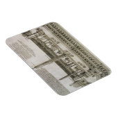 Magnet Flexible Plan du Cirque Maximus, Rome, gravé par (Côté Droit)