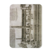 Magnet Flexible Plan du Cirque Maximus, Rome, gravé par (Vertical)