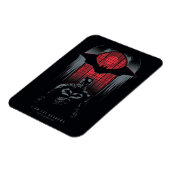 Magnet Flexible Plan du volet Fenêtre Batman (Côté Gauche)