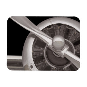 Magnet Flexible Plan rapproché de propulseur d'avion