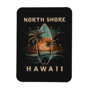 Magnet Flexible Planchiste North Shore Hawaï