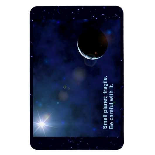 Magnet Flexible Planète fragile (Vertical)