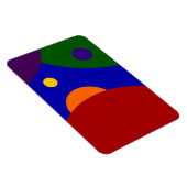 Magnet Flexible Planètes arc-en-ciel (Côté Droit)