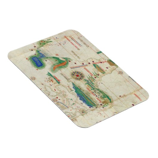 Magnet Flexible Planisphère Cantino | 1502 (Côté Droit)