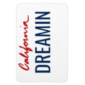 Magnet Flexible Plaque de licence californienne flexible (Vertical)