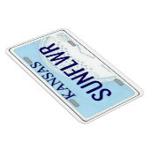 Magnet Flexible Plaque de licence Kansas flexible (Côté Droit)