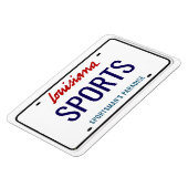 Magnet Flexible Plaque de licence Louisiana flexible (Côté Gauche)