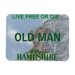 Magnet Flexible Plaque minéralogique du New Hampshire flexible