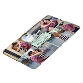 Magnet Flexible Plaque vintage Classique Quatre Photo Enregistrer (Côté Gauche)