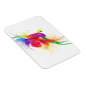 Magnet Flexible Plaques de peinture Abstraites Rainbow Lorikeet (Côté Droit)