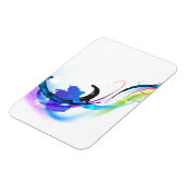 Magnet Flexible Plaques de peinture de couleur de matin Abstraites (Côté Gauche)