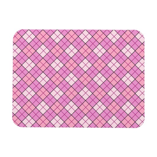 Magnet Flexible Plat rose (Horizontal)