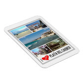 Magnet Flexible Playa Del Carmen - Mexique - I Love - (Côté Droit)