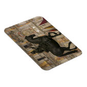 Magnet Flexible Plaza Mayor avec la statue de Filipe III, Madrid, (Côté Droit)