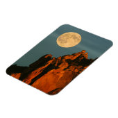 Magnet Flexible Pleine Lune | Falaises de Basalte Smith Rock State (Côté Gauche)