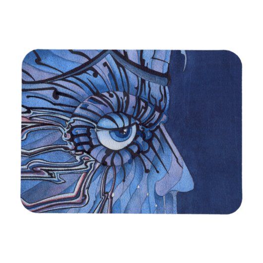 Magnet Flexible Pleurant Dans Le Vent (Horizontal)