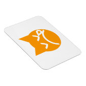 Magnet Flexible Pleurer le chat Emoji (Côté Droit)