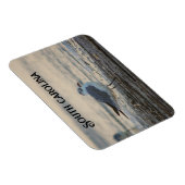 Magnet Flexible Plover sur la plage (Côté Droit)