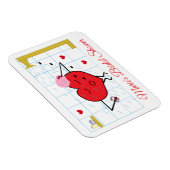 Magnet Flexible Pluie d'amour pour la mariée (Côté Droit)