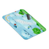 Magnet Flexible Pluie de fleurs (Côté Droit)