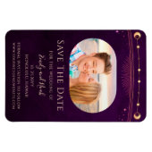 Magnet Flexible Plum arc-en-ciel mystique Sun Moon Star Enregistre (Horizontal)