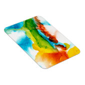 Magnet Flexible Plume primaire - aquarelles (Côté Droit)