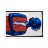 Magnet Flexible Plumes blanches (Horizontal)