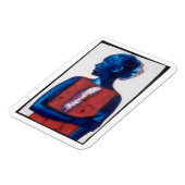 Magnet Flexible Plumes blanches (Côté Gauche)