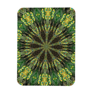 Magnet Flexible Plumes de paon Kaleidoscope 2