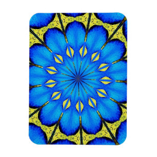 Magnet Flexible Plumes de paon Kaleidoscope 4