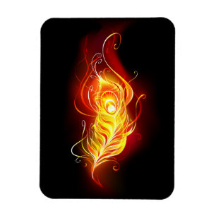 Magnet Flexible Plumes de paquetage de feu
