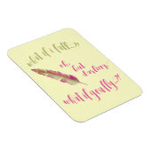 Magnet Flexible Plumes - Et si je tombe ? Devis inspirant (Côté Droit)