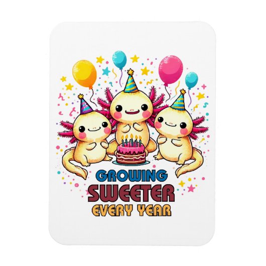 Magnet Flexible Plus doux avec chaque année (Vertical)