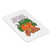 Magnet Flexible plus mignon citrouille du jardin (Côté Droit)