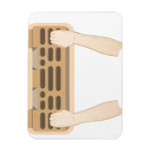 Magnet Flexible plus petite (Vertical)