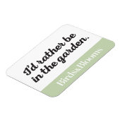 Magnet Flexible Plutôt dans le Garden (Côté Gauche)