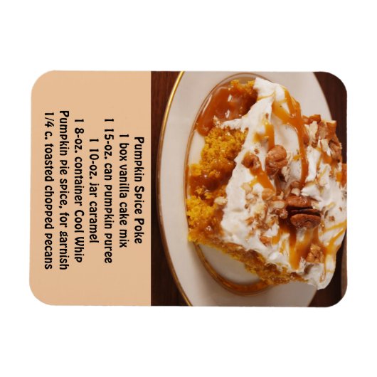 Magnet Flexible Poche épice de potiron (Horizontal)